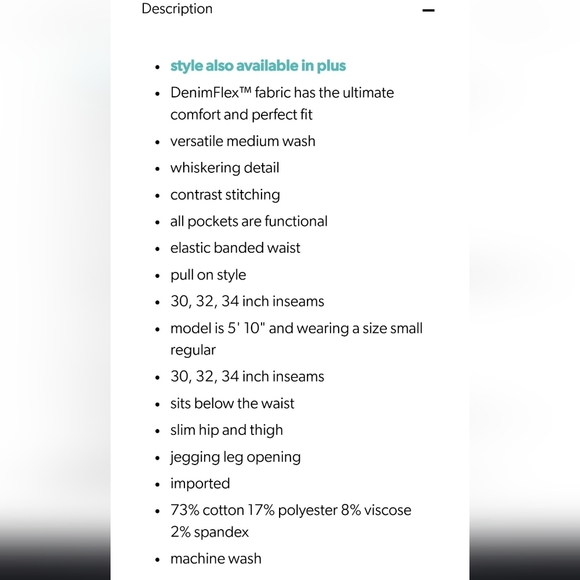 Maurices Denim Flex Jegging Skinny Jean Med Wash Distressed Premium Summer - Picture 2 of 12